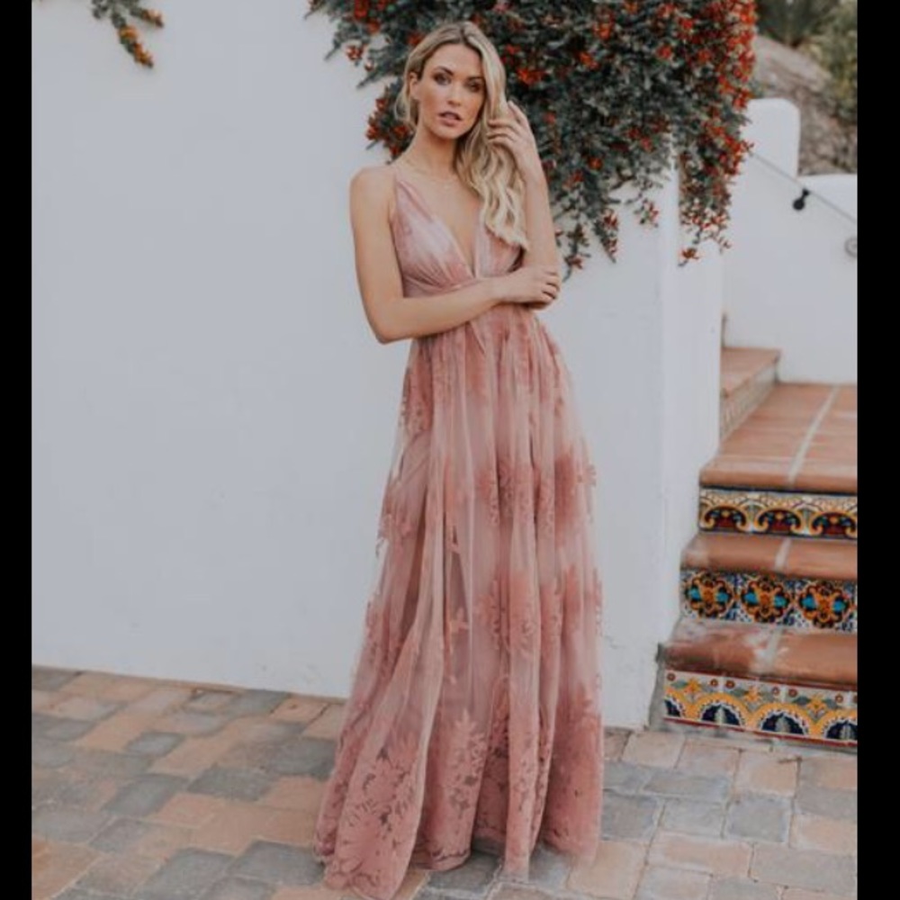 NWT Vici- maxi dress